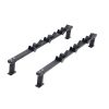 VEVOR Trimmer Rack, 3 Place Weeder Trimmer Rack, Trim Holder Trailer Rack with Zinc Alloy Password Lock
