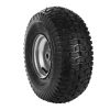 VEVOR Lawn Mower Tires, 15x6-6" Lawn Tractor Tires, 2-Pack Tire and Wheel Assemblies, Turf Pneumatic Tires with 3" Centered Hub and 3/4" Bushing Size