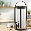 SOGA 8X 12L Portable Insulated Cold/Heat Coffee Tea Beer Barrel Brew Pot With Dispenser