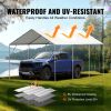 VEVOR 10 x 20 ft Carport Replacement Canopy Cover, Garage Top Tent Shelter Tarp Heavy-Duty Waterproof & UV Protected