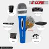 5 CORE Microphone Dynamic Vocal Handheld Mic Cardioid Unidirectional Microfono w On Off Switch + XLR Audio Cable for Singing Karaoke Public Speaking &