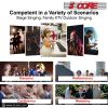 5 CORE Microphone Dynamic Vocal Handheld Mic Cardioid Unidirectional Microfono w On Off Switch + XLR Audio Cable for Singing Karaoke Public Speaking &